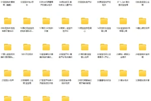毛衣（儿童）编织精品款式36个实例