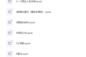 《2025精品书单推荐：爱情书单》[EPUB]