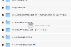 2025深度整合版 于总CEO讲初中物理视频讲义物理逆袭之王 59.8GB