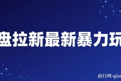 网盘拉新最新暴力玩法，每天简单只需要复制粘贴