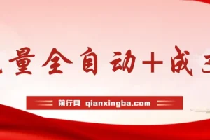 公众号付费文章，流量全自动+成交全自动保姆级傻瓜式玩法