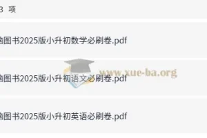 25春语数英小学六年级 小升初必刷卷 含答案