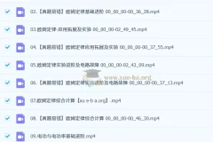 2025初三中考物理 杨萌物理 秋季下-秋季班A+