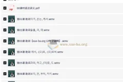 韩语初中级语法.60课时【8.48 GB】