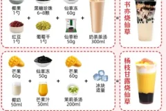 奶茶最新配方 奶茶店开店教程资料