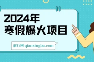 2024年寒假爆火项目，小游戏直播月入20w+，学会了之后你将翻身