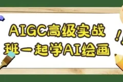 【AIGC高级实战班一起学AI绘画】