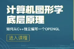 【计算机图形学底层原理：如何从C++独立编写openGL模拟库】