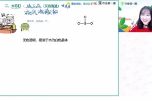 2024高考化学王堇大招课：元素周期律+硫代硫酸钠速解技巧
