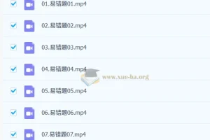 瓶子老师初中英语语法易错题300题视频讲解课