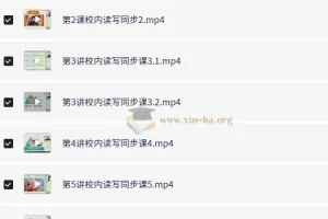 小学语文 6年级语文 白旭 刘婷 校内读写同步