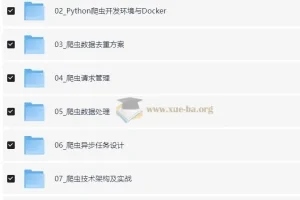 博学谷 430集python专家课程 从Dokcer到爬虫技术架构