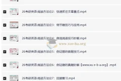 2026 考研英语 唐迟 阅读方法论