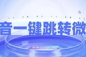 抖音私信一键跳转微信！无风险卡片不屏蔽！外面卖1980的技术！