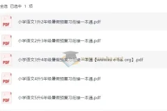 暑假预复习衔接一本通 小学语文 25年