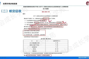 7天精通个税筹划：工资/年终奖/经营所得实战