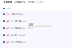 全网刷爆的《每日英语小短文100篇》附带文本+音频+视频