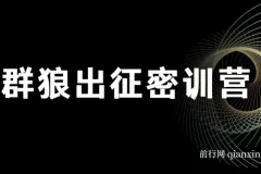 杀破狼  群狼出征——密训营
