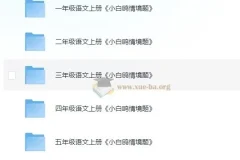 小白鸥 小学语文情境题 (2024版)