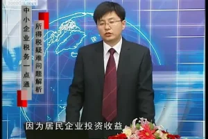 刘国东讲中小企业所得税：疑难问题解析与节税技巧