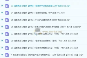 一数 高中数学 基础合集与使用方法