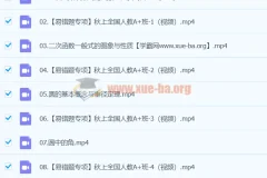 2024届 初三数学 中考数学 （王杭州）A+ 暑假班