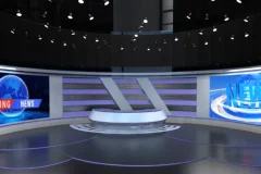 《690+款虚拟演播厅绿幕背景素材合集》直播绿幕必备20G+素材[MP4]