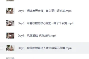 《B站付费课程：  欧阳春晓：28天根本性减脂课程》[MP4]