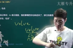 刘晓燕专升本英语核心词汇25讲