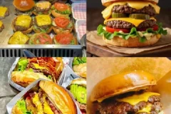 15款街头美式汉堡配方教程制作技术夜市摆摊小吃创业视频商业课程