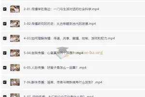 人大刘海龙教授：传播理论通识课