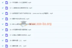 大摄狼邹总手机摄影爱好班零基础学会手机摄影构图