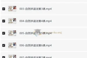 杨家成 搞定英语精品课+自然拼读（130节）