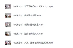 丫丫古风梦幻水彩人物系统课程