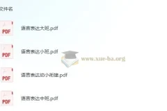 学前 语言表达 小中大班幼小衔接