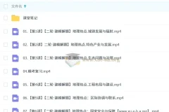 2025高三 高考地理 王群地理 暑假班 秋季班 寒假班 春季班