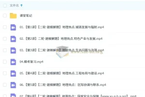 2025高三 高考地理 王群地理 暑假班 秋季班 寒假班 春季班