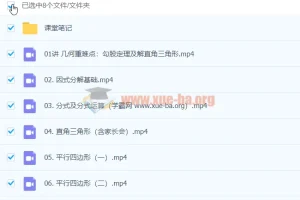 初中数学 刘岩 初二数学2021年寒假北师大尖端班