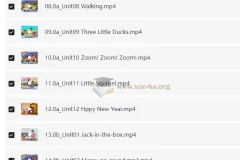 清华幼儿英语启蒙动画48集全 19G