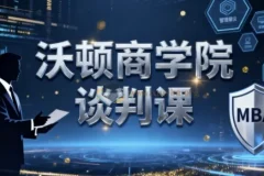 沃顿商学院谈判课