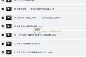 南开大学张俊山教授讲《资本论》