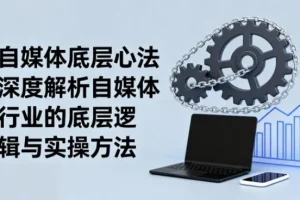 自媒体底层心法，深度解析自媒体行业的底层逻辑与实操方法