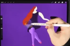 Procreate 绘画和插图课程（入门+进阶+大师）- 带素材 [70.24GB]