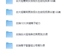 白大姐白瑞家庭教育课程大合集