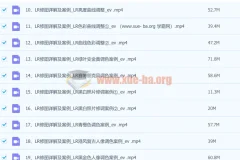 浩哥手机后期修图秘籍