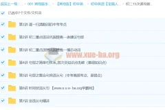 初中英语 初二15次课攻破语法全部考点 【刘飞飞】