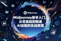 【Midjourney新手入门，从零基础到精通AI绘画的实战教程】