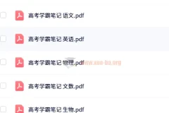 2025高中全科学霸笔记更新（无水印版）