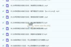 唐迟 考研英语 2026阅读思维构建课【‘18封神版’升级版】