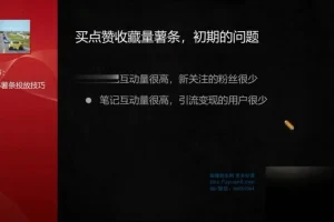 小红书引流获客实战训练：账号优化与内容营销